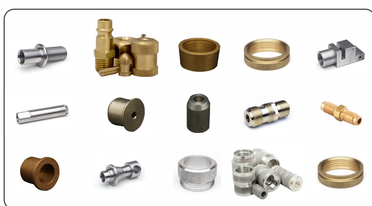Precision brass turned components manufactured by Shree Metals