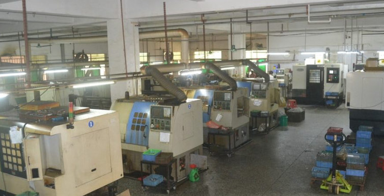 CNC Machine Shop Floor