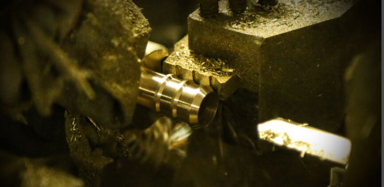 Brass Component Turning