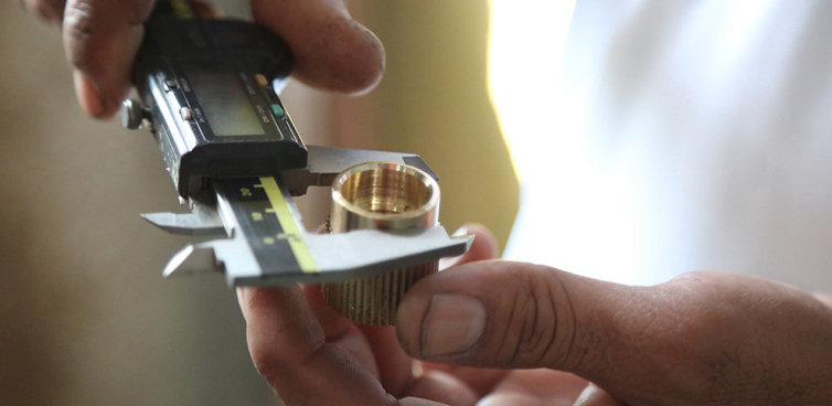 Dimensional Inspection with Digital Calipers